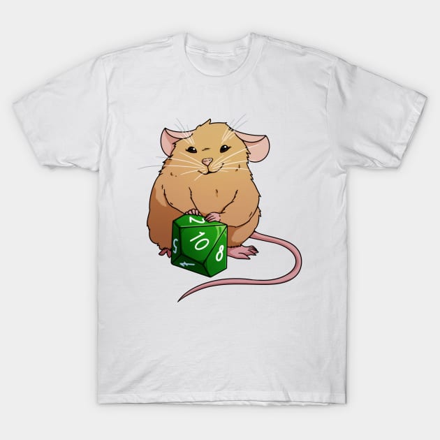 Dice Mice - D10 T-Shirt by Sidhe Crafts